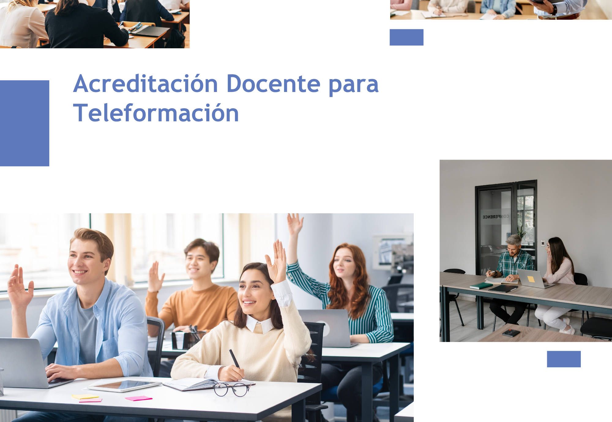 Acreditación Docente para Teleformación